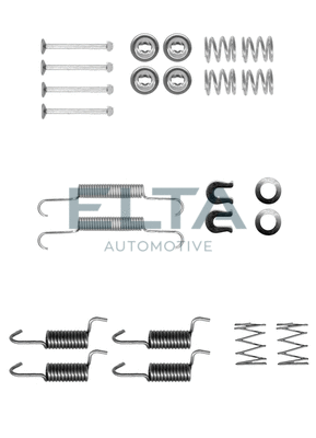 Kit d'accessoires, mâchoires de frein de stationnement ELTA AUTOMOTIVE EA8167