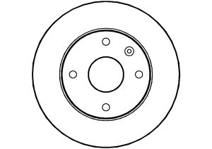 Disque de frein ABTEX BD1067V