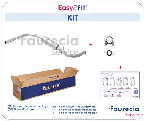 Silencieux arrière Faurecia FS45023