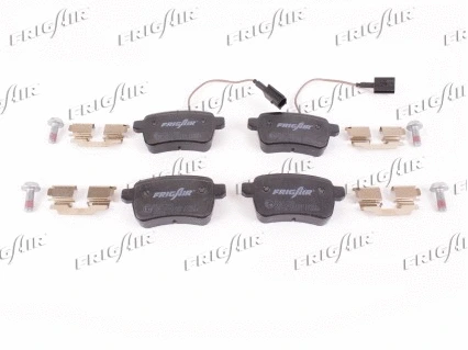 Kit de plaquettes de frein, frein à disque FRIGAIR PD13.505