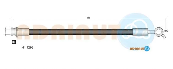 Flexible de frein ADRIAUTO 41.1293