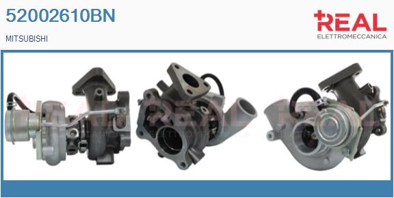 Turbocompresseur, suralimentation REAL 52002610BN