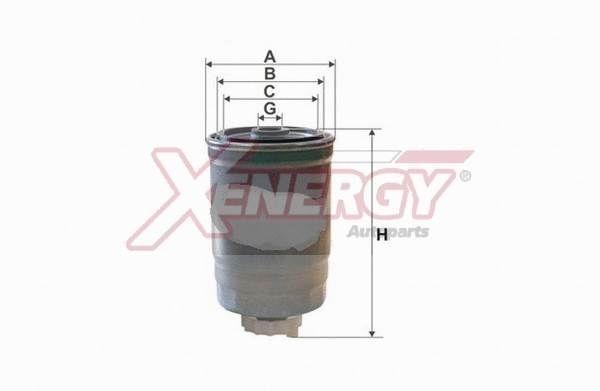 Filtre à carburant AP XENERGY X159987