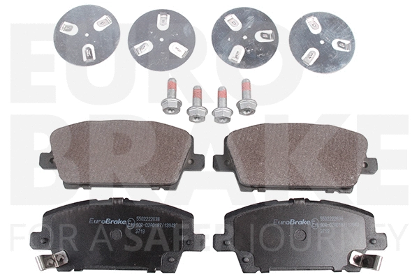 Kit de plaquettes de frein, frein à disque EUROBRAKE 5502222638