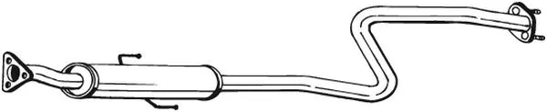 Silencieux central BOSAL 284-731