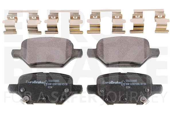 Kit de plaquettes de frein, frein à disque EUROBRAKE 5502223665