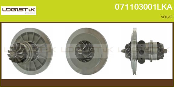 Groupe carter, turbocompresseur LGK 071103001LKA