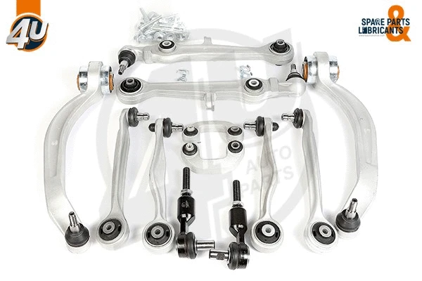 Kit de réparation, bras triangulaire 4U Autoparts R93800