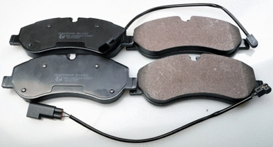 Kit de plaquettes de frein, frein à disque DENCKERMANN B111290