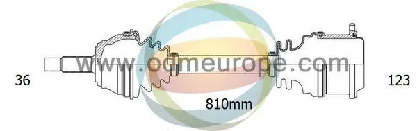 Arbre de transmission 4X4 ESTANFI EST-18-212420