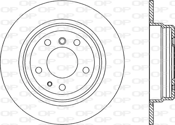 Disque de frein OPEN PARTS BDA1086.10