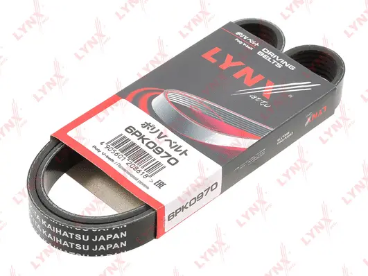 Courroie trapézoïdale à nervures LYNXAUTO 6PK0970