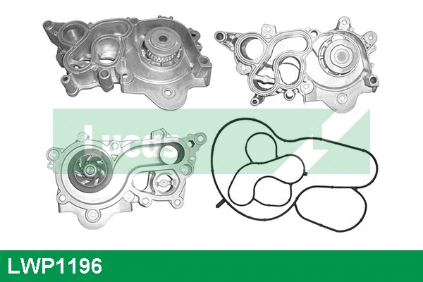 Pompe à eau, refroidissement du moteur LUCAS LWP1196