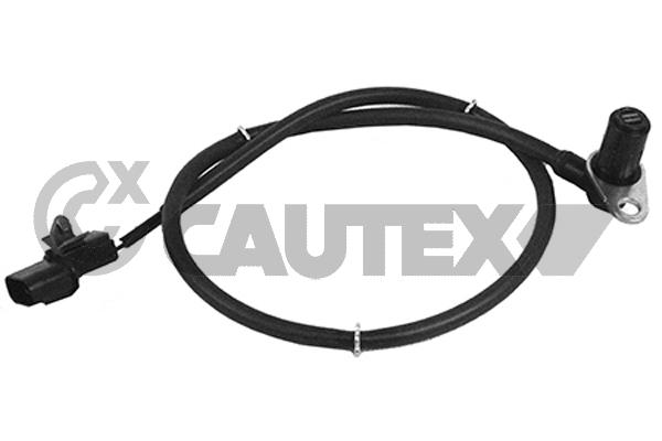 Capteur, vitesse de roue CAUTEX 755310