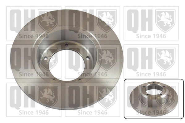 Disque de frein QUINTON HAZELL BDC3797