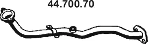 Tuyau d'échappement EBERSPÄCHER 44.700.70