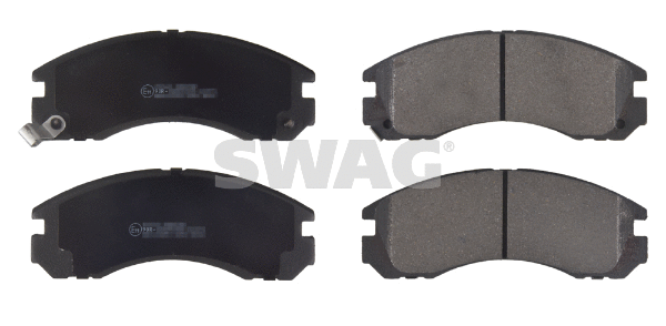 Kit de plaquettes de frein, frein à disque SWAG 80 91 6776