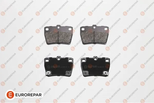 Kit de plaquettes de frein, frein à disque EUROREPAR 1617265680