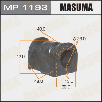 Coussinet de palier, stabilisateur MASUMA MP-1193