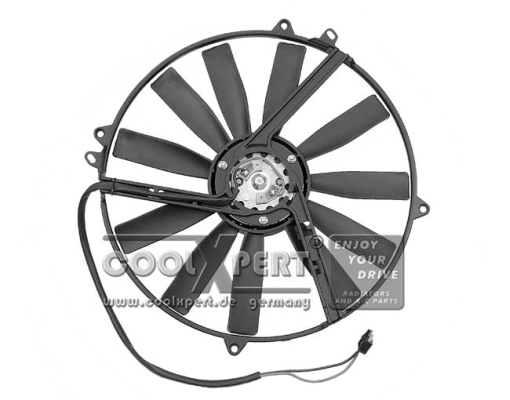 Ventilateur, refroidissement du moteur BBR Automotive 001-60-00525