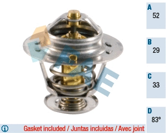 Thermostat, liquide de refroidissement FAE 5304883
