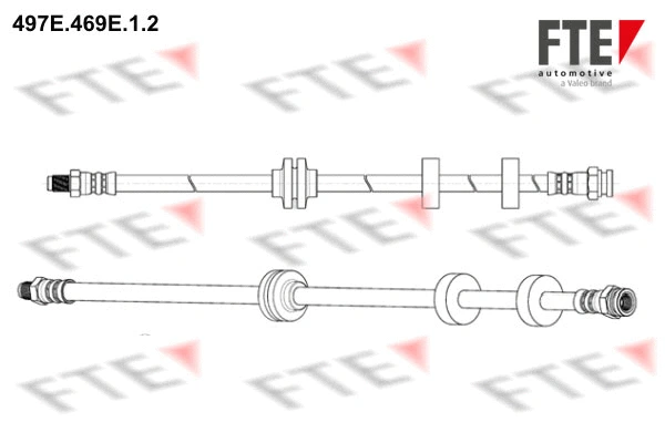 Flexible de frein FTE 9240715