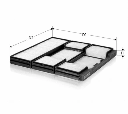 Filtre, air de l'habitacle TECNECO FILTERS CK9659