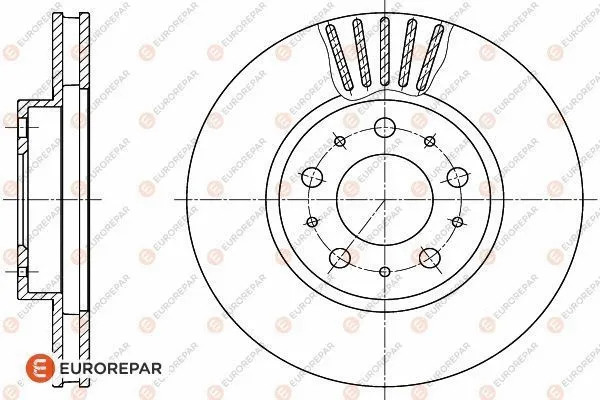 Disque de frein EUROREPAR 1618890680