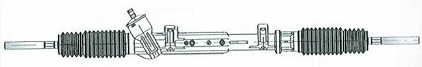 Crémaillère de direction SERCORE 14198
