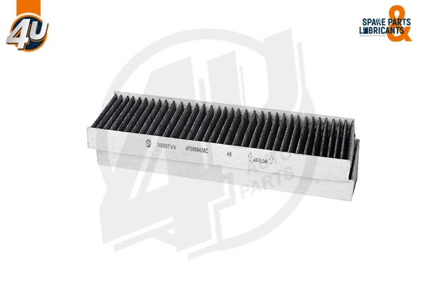Filtre, air de l'habitacle 4U Autoparts 33807VV