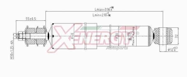 Amortisseur AP XENERGY X152553