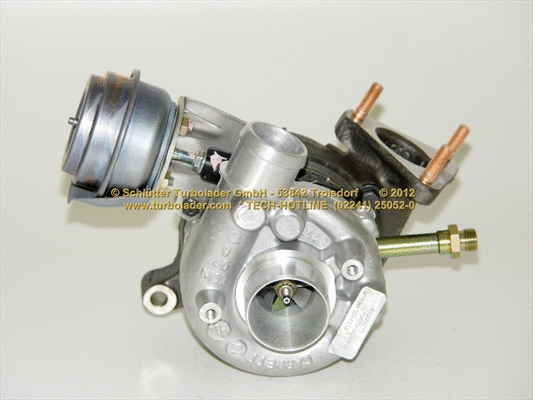 Turbocompresseur, suralimentation SCHLÜTTER TURBOLADER 172-03490