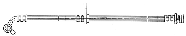 Flexible de frein CEF 512569