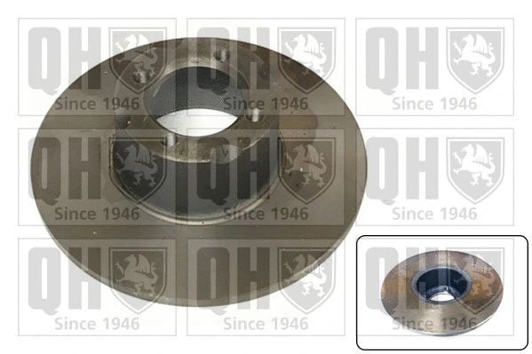 Disque de frein QUINTON HAZELL BDC4978