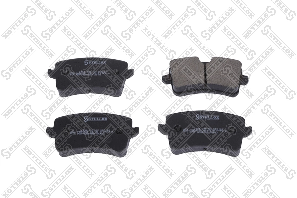 Kit de plaquettes de frein, frein à disque STELLOX 1354 000-SX