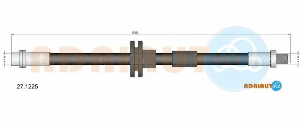 Flexible de frein ADRIAUTO 27.1225