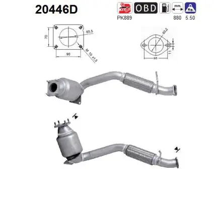 Catalyseur AS 20446D