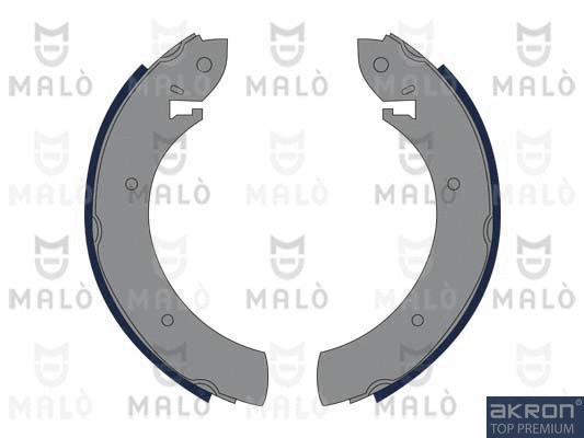 Jeu de mâchoires de frein AKRON-MALÒ 1390356