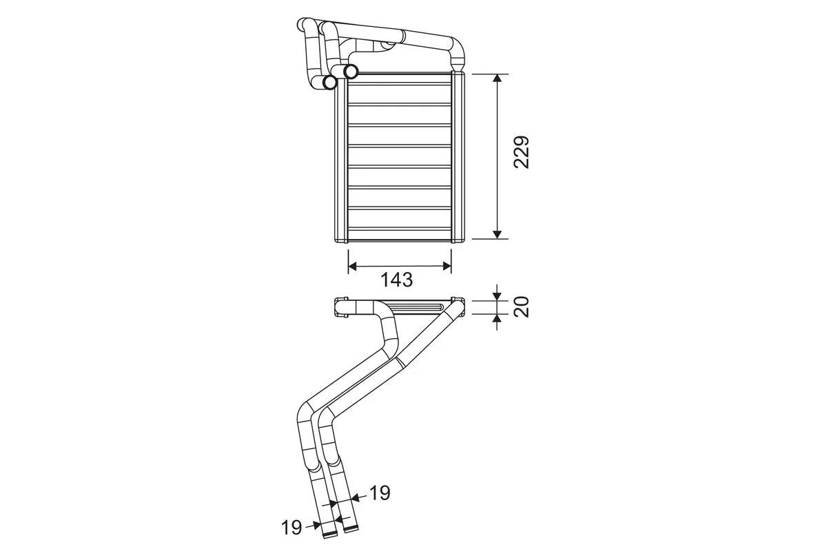 Système de chauffage VALEO 811648
