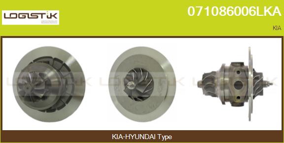 Groupe carter, turbocompresseur LGK 071086006LKA