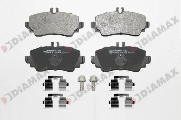 Kit de plaquettes de frein, frein à disque DIAMAX N09809K