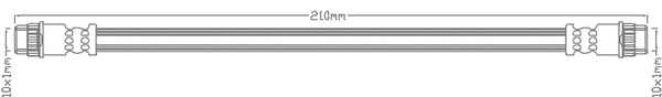 Flexible de frein JURATEK JBH1091