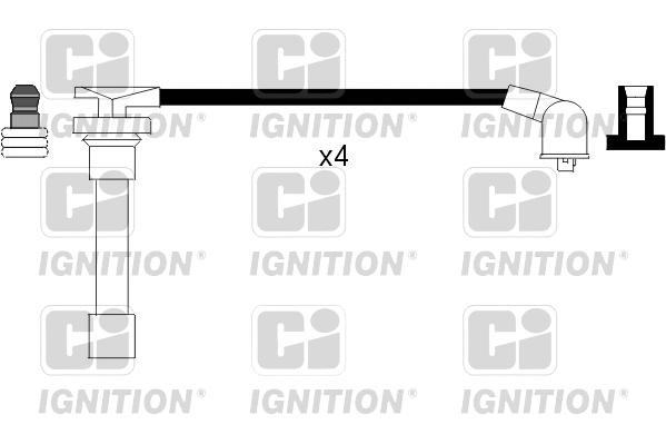 Kit de câbles d'allumage QUINTON HAZELL XC869