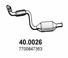 Catalyseur ASSO 40.0026