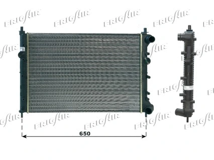 Radiateur, refroidissement du moteur FRIGAIR 0104.3031