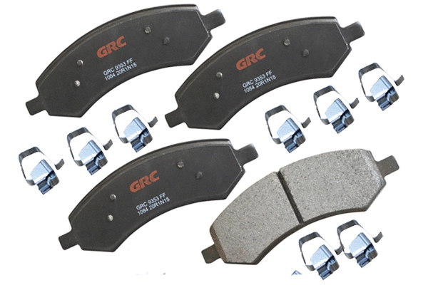 Kit de plaquettes de frein, frein à disque GRC - Ultra Brakes GMD1084