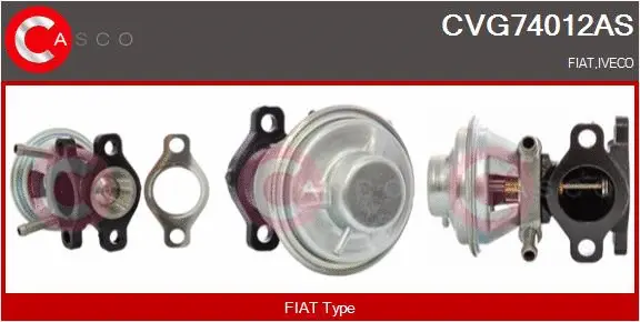 Vanne EGR CASCO CVG74012AS