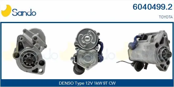 Démarreur SANDO 6040499.2