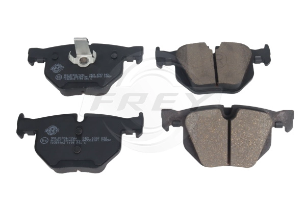 Kit de plaquettes de frein, frein à disque FREY 845502101