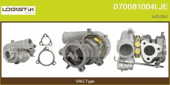 Turbocompresseur, suralimentation LGK 070081004LJE